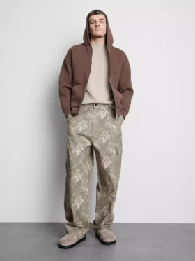 Camo-cargohousut