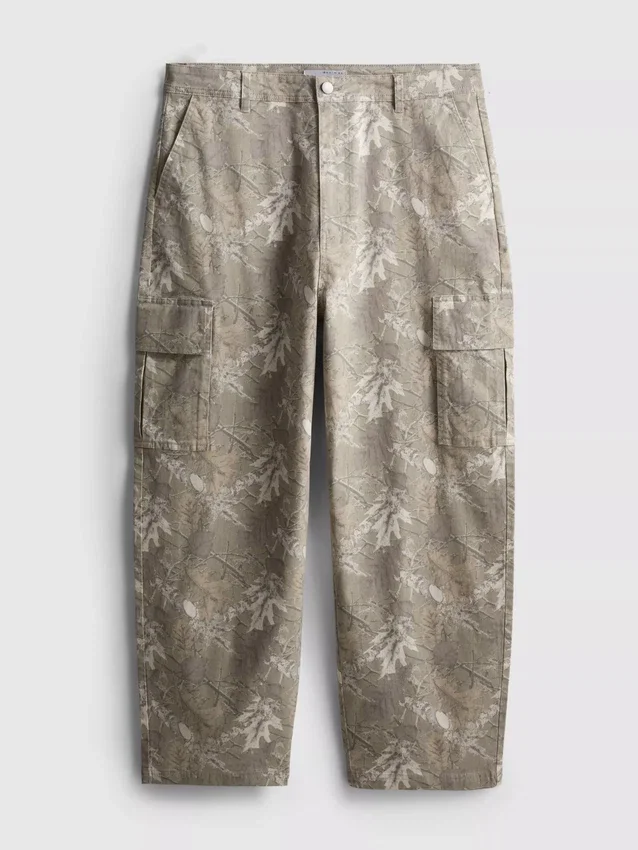 Camo-cargohousut