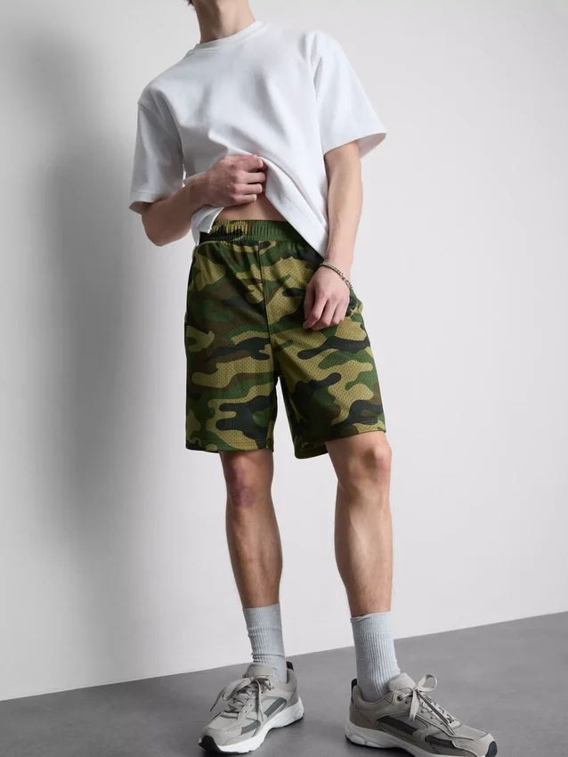 Camo-verkoshortsit