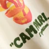 Campari-puuvillainen pyöreäkaulainen t-paita