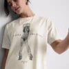 Christina Aguileran puuvillainen musiikkipaita