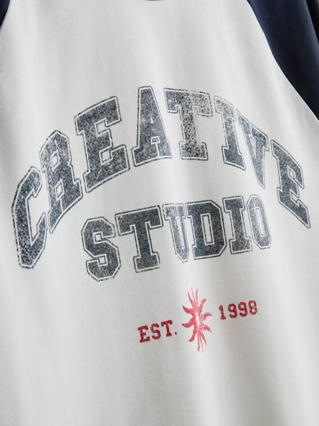 Creative Studio -raglan-T-paita