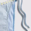 Daisy-koristeiset gingham-bikinialushousut