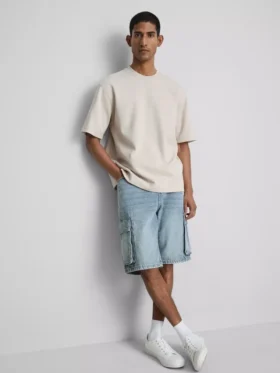 Denim-cargoshortsit