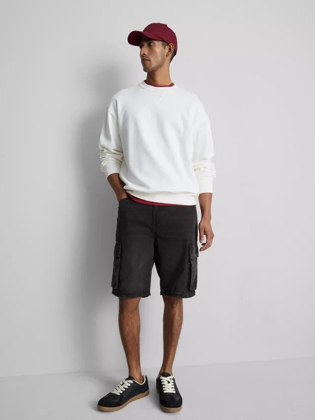 Denim-cargoshortsit