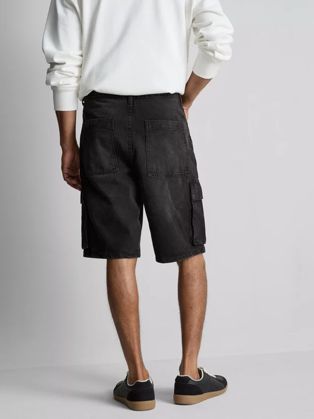Denim-cargoshortsit