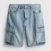 Denim-cargoshortsit
