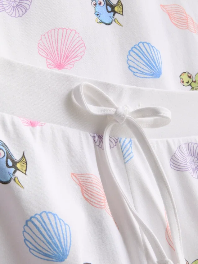 Disney Pixarin Finding Nemo -pyjamat, jossa on puuvillapitoinen graafinen toppi