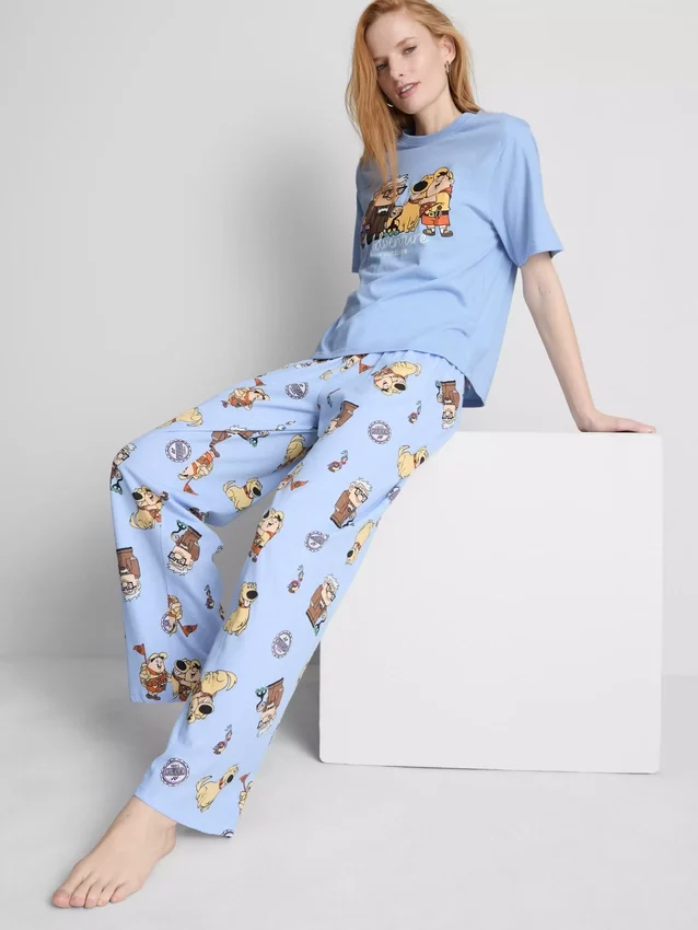 Disney Pixarin Up-aiheiset puuvillaiset pyjamat