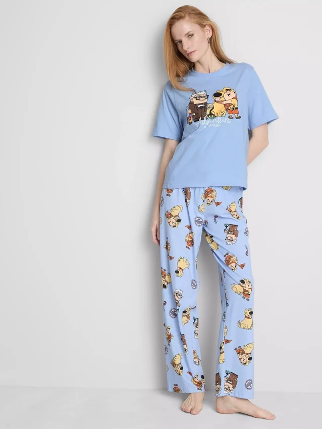 Disney Pixarin Up-aiheiset puuvillaiset pyjamat