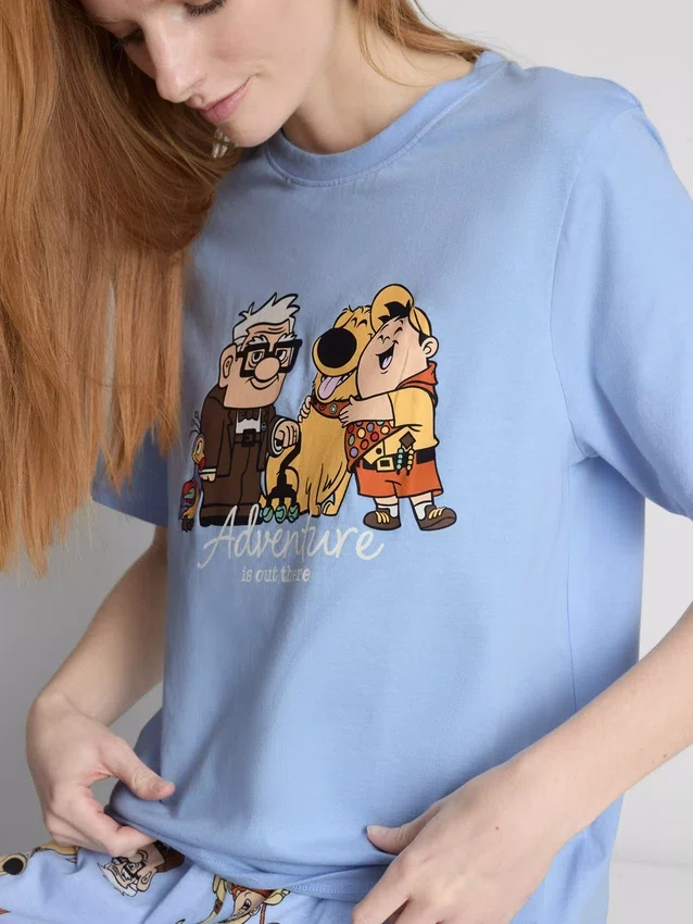 Disney Pixarin Up-aiheiset puuvillaiset pyjamat