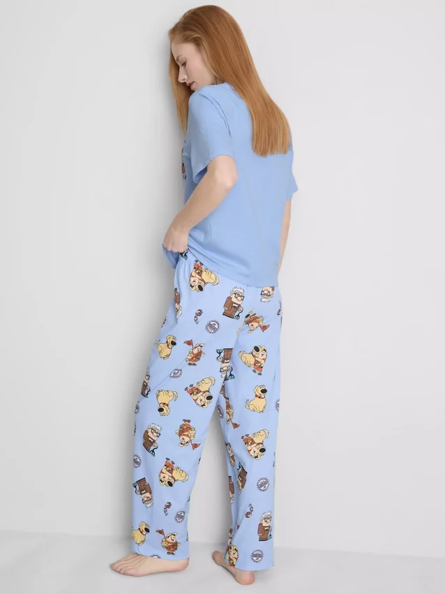 Disney Pixarin Up-aiheiset puuvillaiset pyjamat