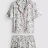 Disneyn 101 dalmatialaista -kuvioiset boyfriend-tyyliset lyhyet pyjamat
