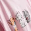 Disneyn Aristocats-elokuvan puuvillaiset pyjamat