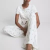 Disneyn Aristokissat -Marie-kuvioiset ribbineulotut pyjamahousut