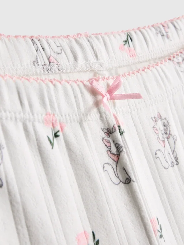 Disneyn Aristokissat -Marie-kuvioiset ribbineulotut pyjamahousut