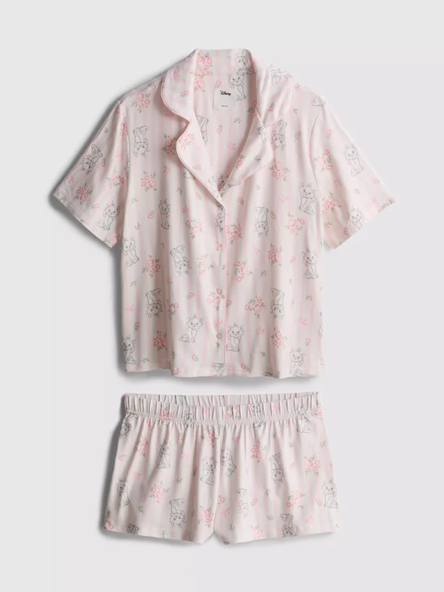 Disneyn Aristokissat -Marie-shortsit ja boyfriend-pyjamat