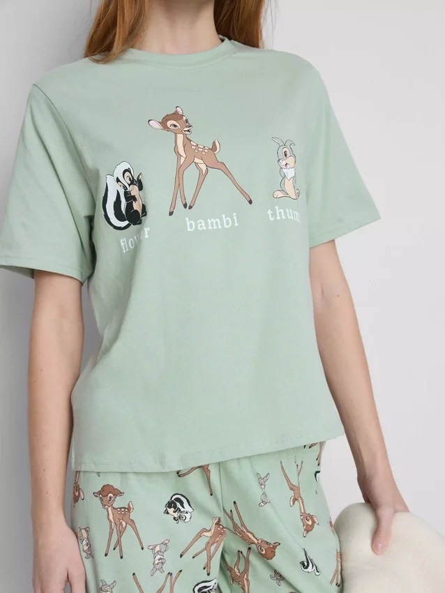 Disneyn Bambi-kuvioiset pyjamat