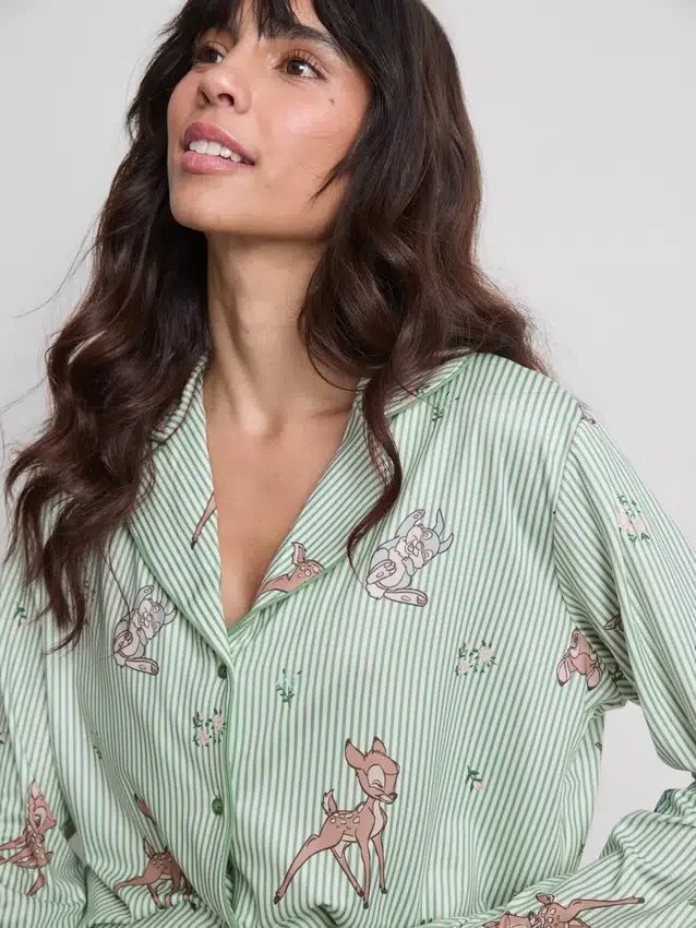 Disneyn Bambi-raidalliset boyfriend-pyjamat