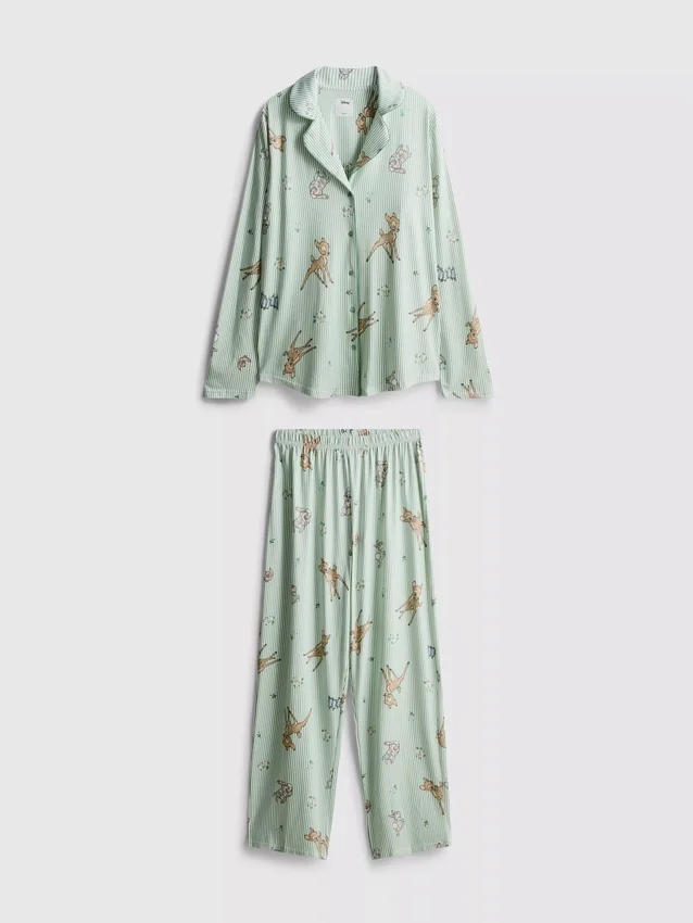 Disneyn Bambi-raidalliset boyfriend-pyjamat