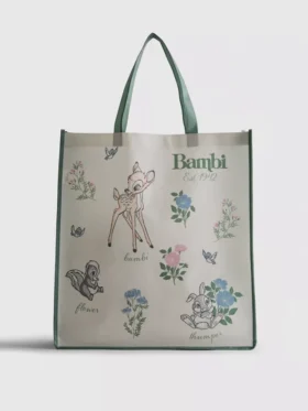 Disneyn Bambi-suuri uudelleenkäytettävä ostoskassi