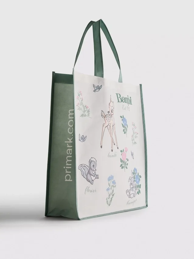 Disneyn Bambi-suuri uudelleenkäytettävä ostoskassi