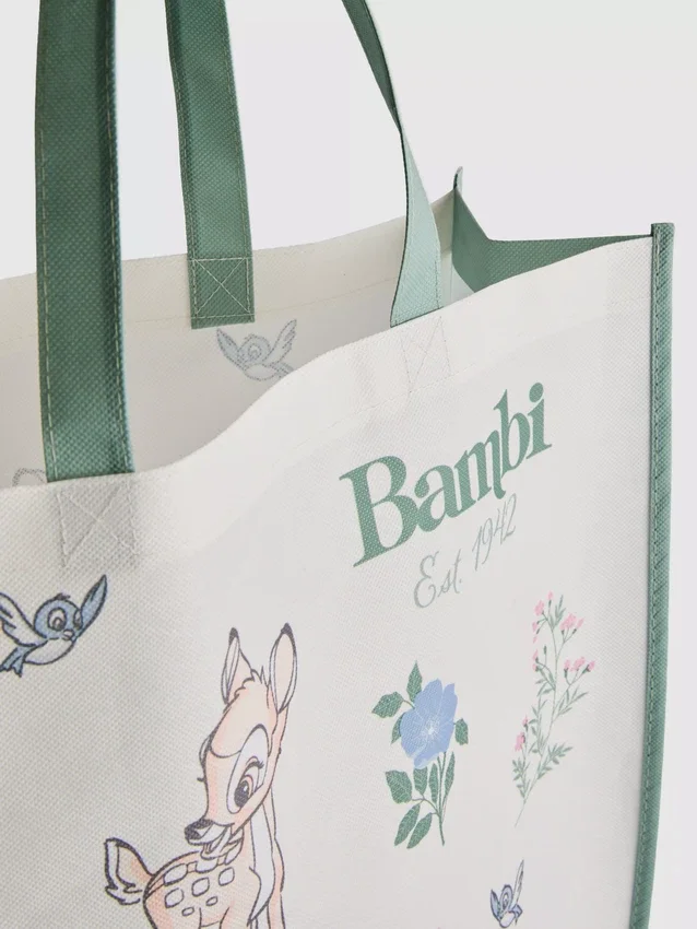 Disneyn Bambi-suuri uudelleenkäytettävä ostoskassi