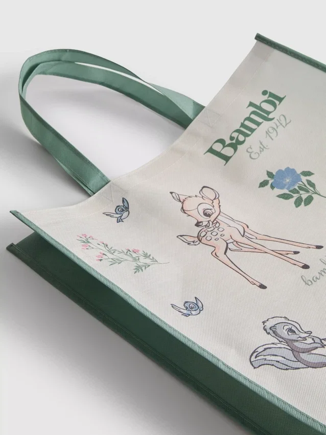 Disneyn Bambi-suuri uudelleenkäytettävä ostoskassi
