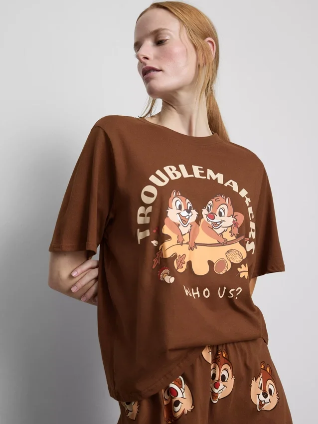 Disneyn Chip ja Dale -puuvillapyjamat