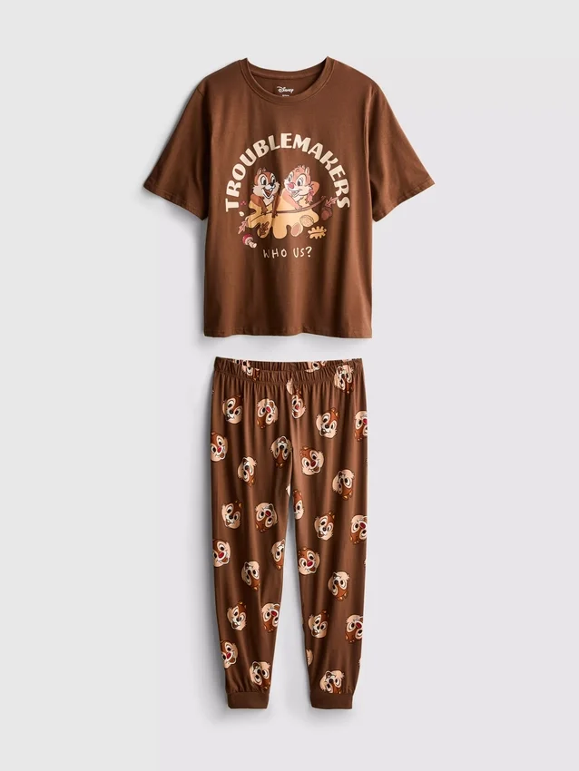 Disneyn Chip ja Dale -puuvillapyjamat