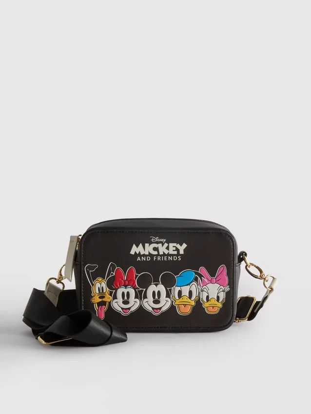 Disneyn Mikki ja ystävät -kuvioinen kameralaukku
