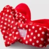 Disneyn Minnie Mouse -pehmopäähine, jossa on rusetti