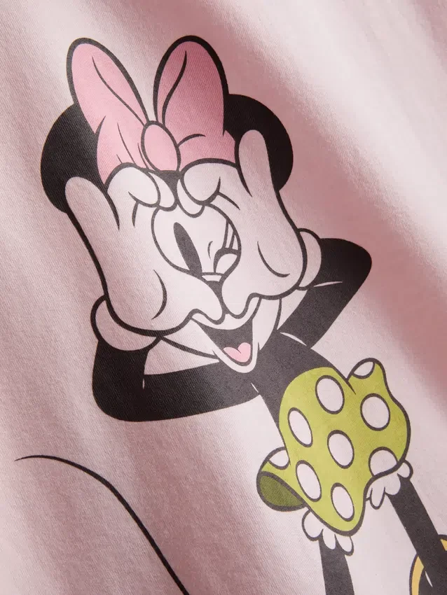Disneyn Minnie Mouse -puuvillainen graafinen t-paita