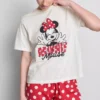 Disneyn Minnie Mouse -puuvillaiset graafiset pyjamat