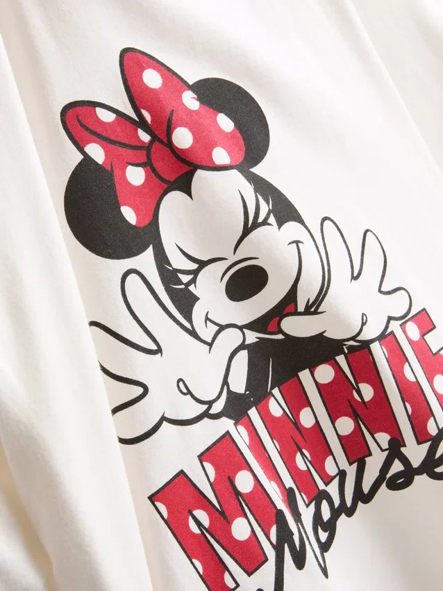 Disneyn Minnie Mouse -puuvillaiset graafiset pyjamat