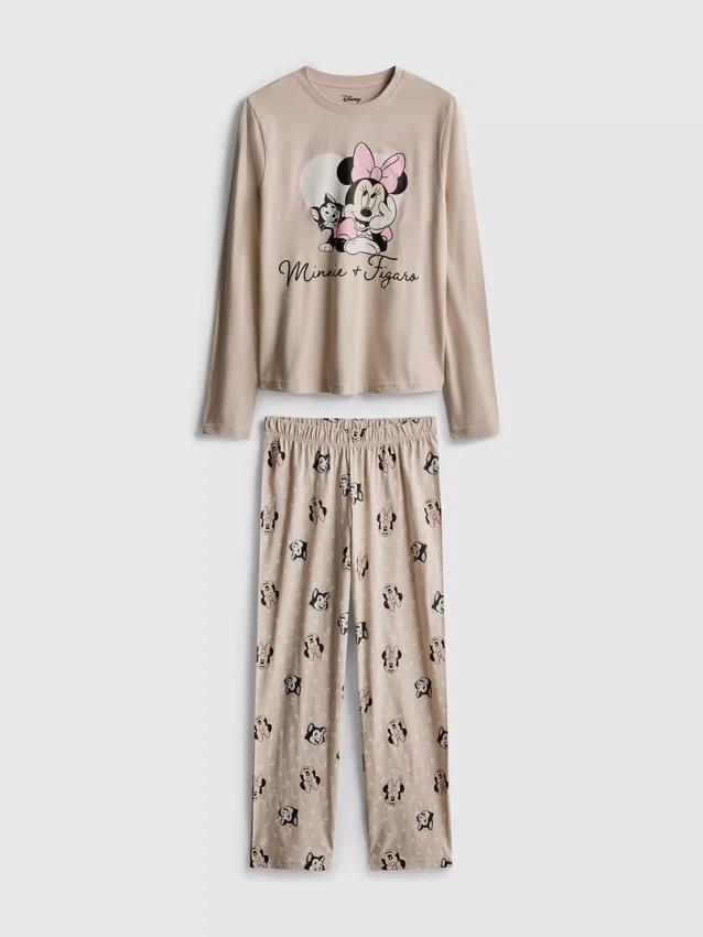 Disneyn Minnie Mouse -puuvillaiset painetut pyjamat