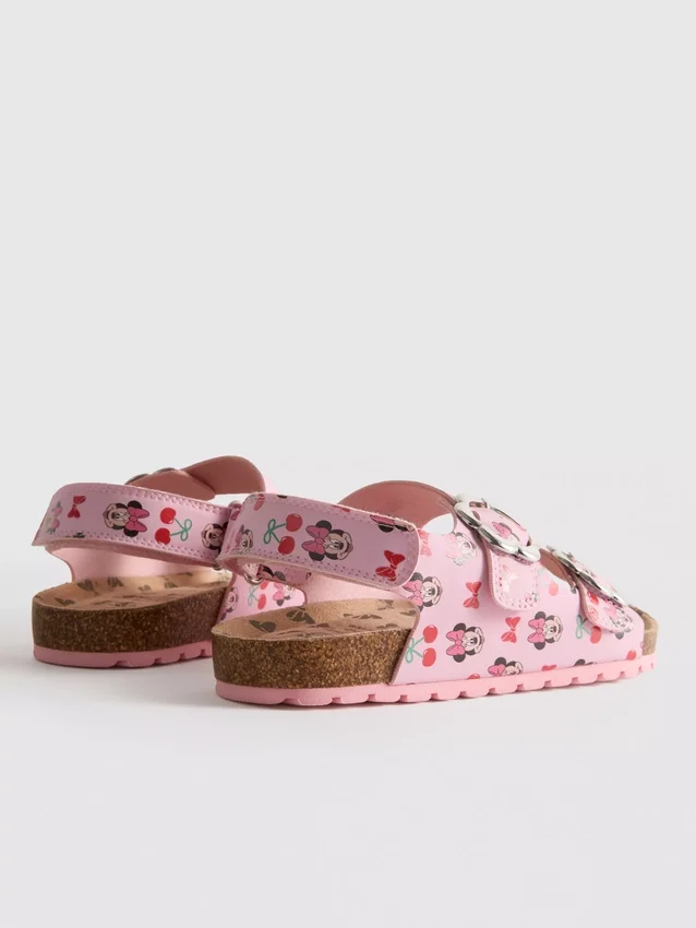 Disneyn Minnie Mouse -slingback-sandaalit, joissa on kaksi solkea