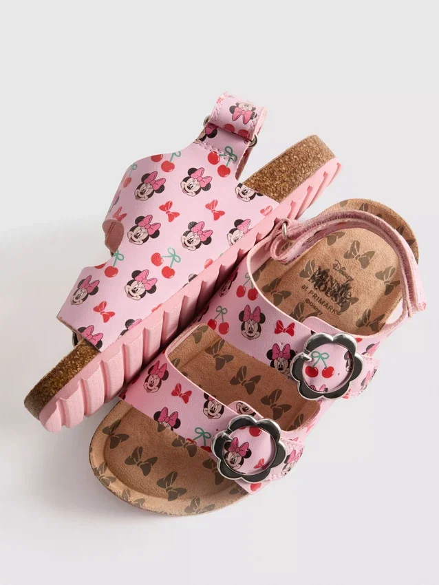 Disneyn Minnie Mouse -slingback-sandaalit, joissa on kaksi solkea