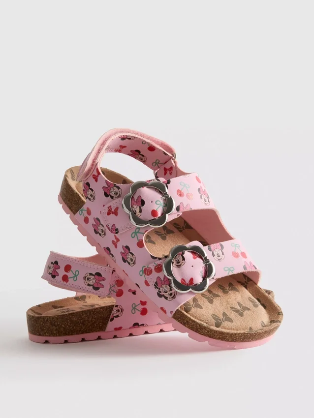 Disneyn Minnie Mouse -slingback-sandaalit, joissa on kaksi solkea