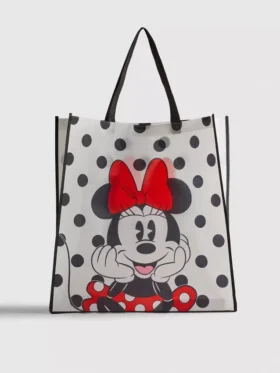 Disneyn Minnie Mouse -uudelleenkäytettävä ostoskassi