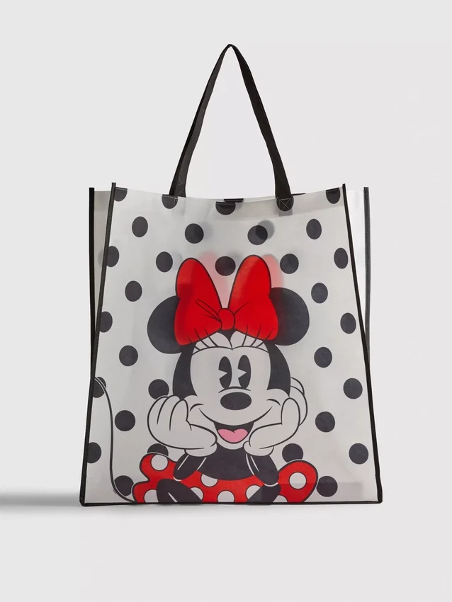 Disneyn Minnie Mouse -uudelleenkäytettävä ostoskassi