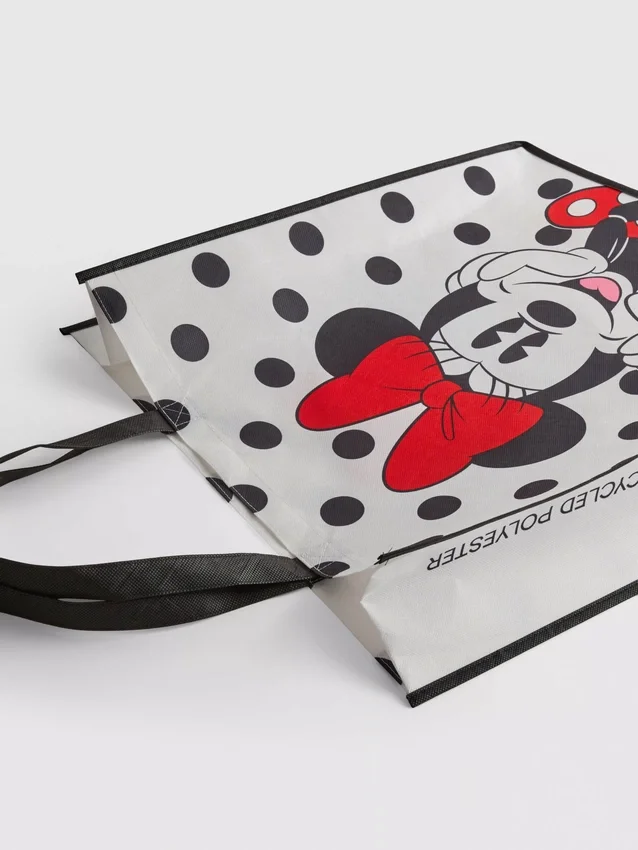 Disneyn Minnie Mouse -uudelleenkäytettävä ostoskassi