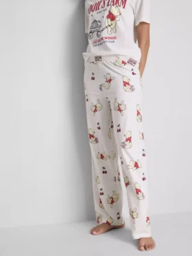 Disneyn Nalle Puh -kuvioiset pyjamahousut
