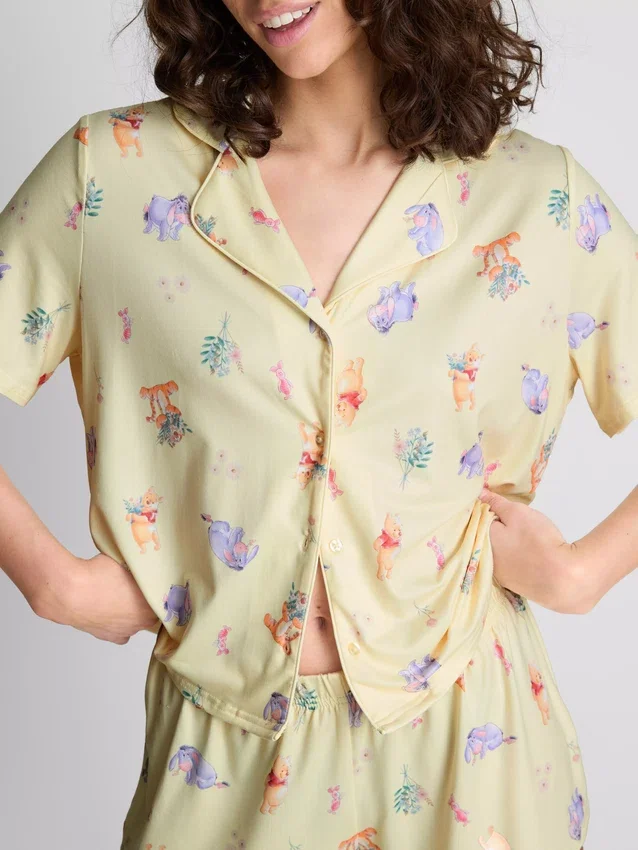 Disneyn Nalle Puh -lyhyet boyfriend-pyjamat
