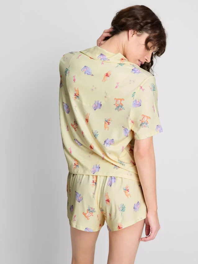 Disneyn Nalle Puh -lyhyet boyfriend-pyjamat