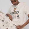 Disneyn puuvillaseoksesta valmistetut graafiset pyjamat