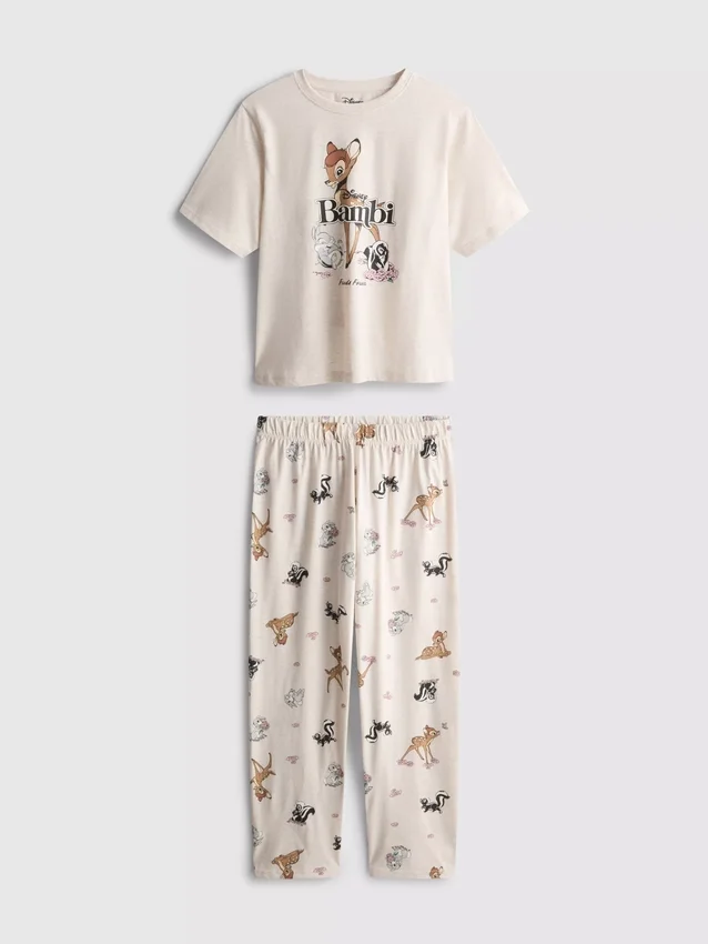 Disneyn puuvillaseoksesta valmistetut graafiset pyjamat