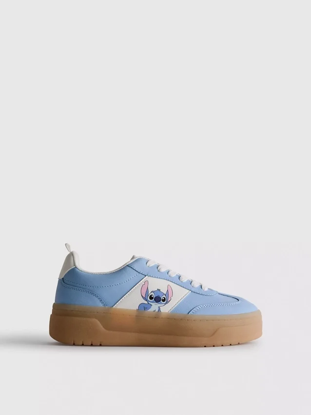 Disneyn Stitch-aiheiset paksupohjaiset tennarit