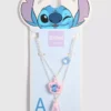 Disneyn Stitch-kerrostettu nimikirjainkaulakoru