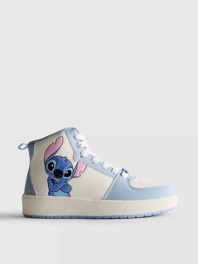 Disneyn Stitch -korkeavartiset lenkkarit